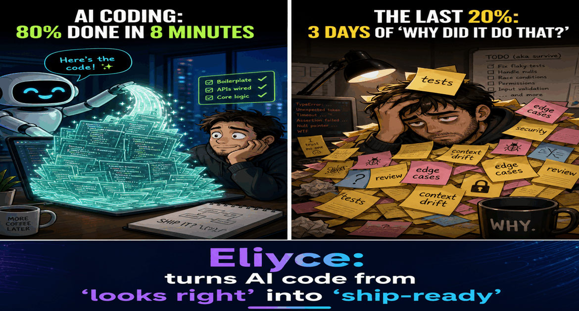 AI coding is fast. Verification is the work.
