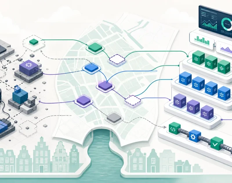 MVP architecture moving from fragile prototype to monitored production system
