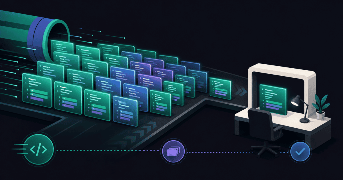 When AI raises PR arrival rate faster than review capacity